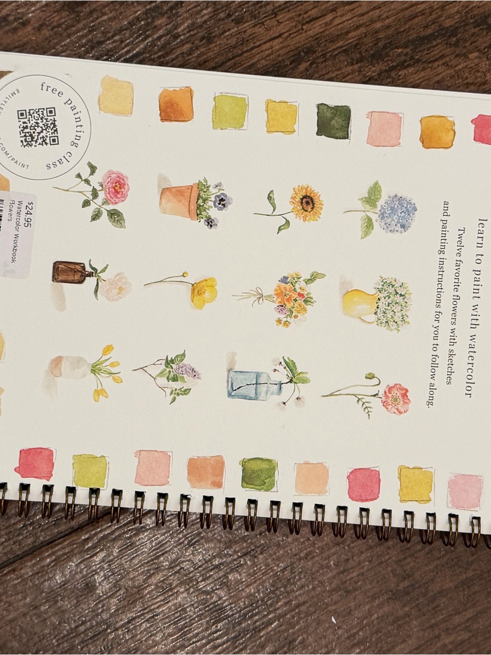 Emily Lex Studio watercolor workbook and watercolor pen set. - Picture 3 of 5